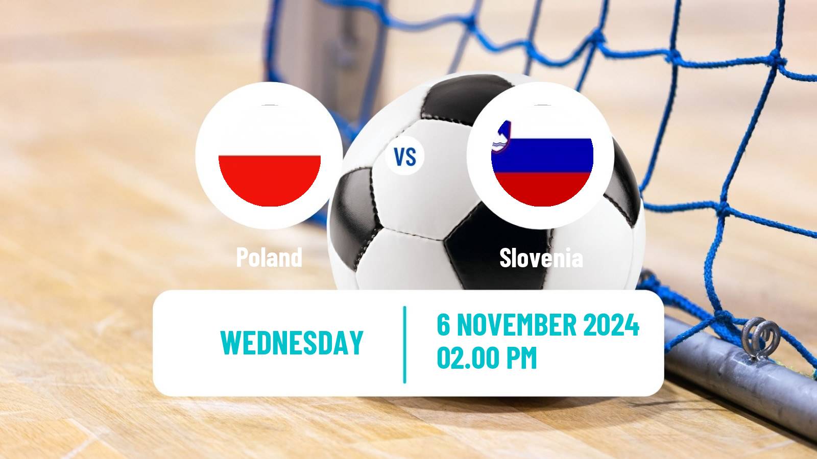 Futsal Friendly International Futsal Poland - Slovenia