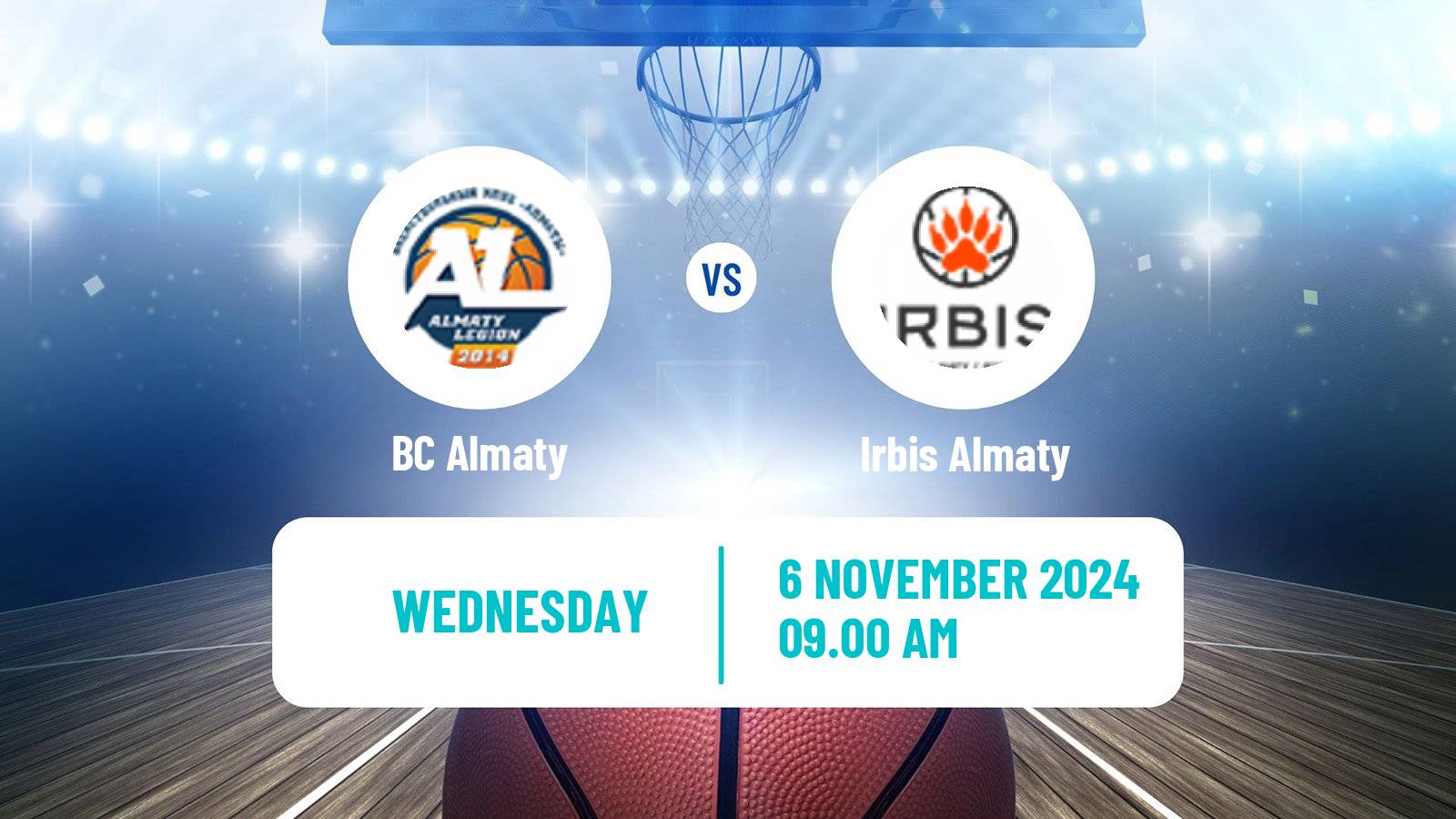 Basketball Kazakh National League Basketball Almaty - Irbis Almaty