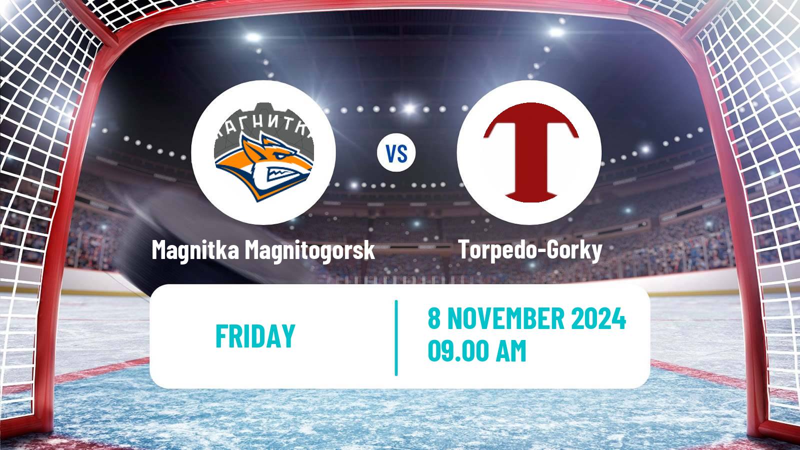 Hockey VHL Magnitka Magnitogorsk - Torpedo-Gorky