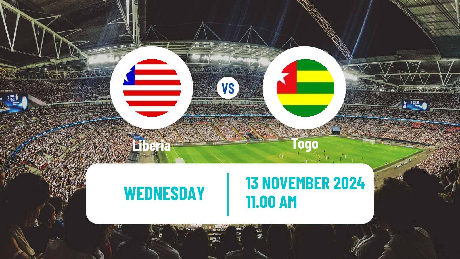 Soccer Africa Cup of Nations Liberia - Togo