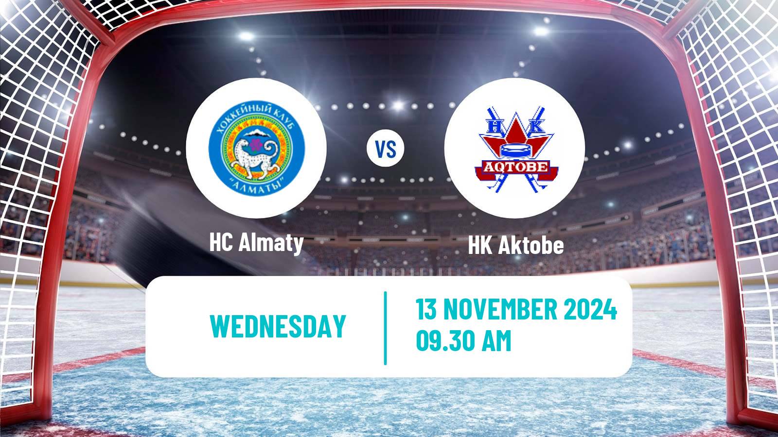 Hockey Kazakh Ice Hockey Championship Almaty - Aktobe