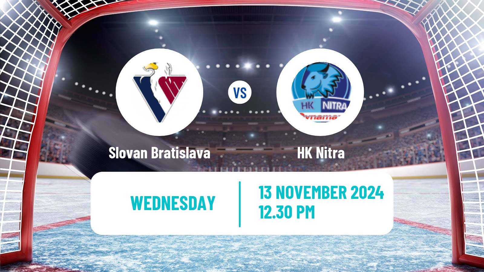 Hockey Slovak Extraliga Slovan Bratislava - Nitra