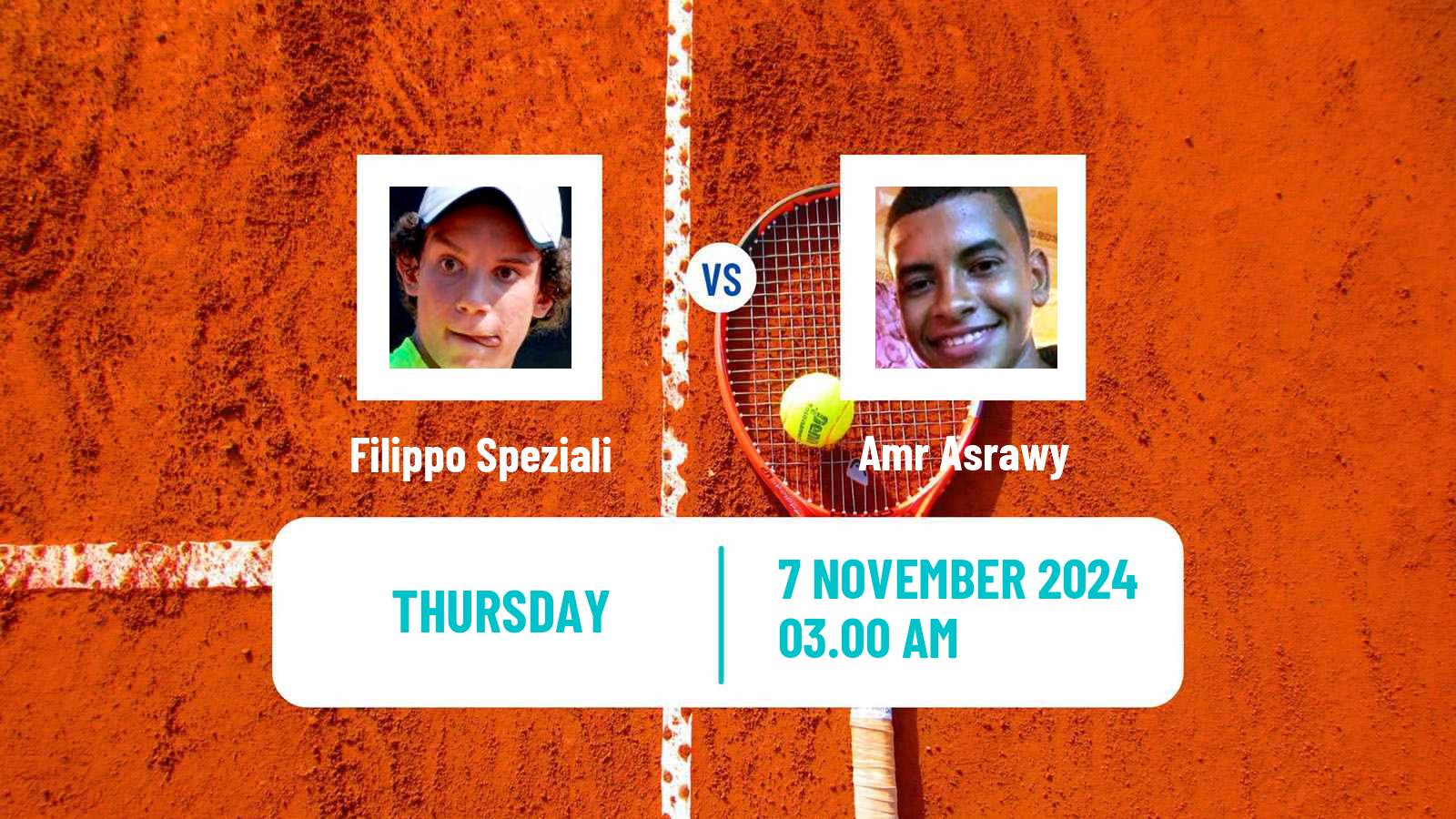 Tennis ITF M15 Sharm Elsheikh 15 Men Filippo Speziali - Amr Asrawy