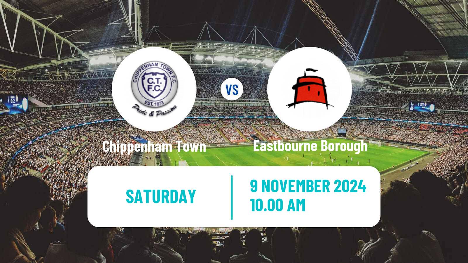 Soccer English National League South Chippenham Town - Eastbourne Borough