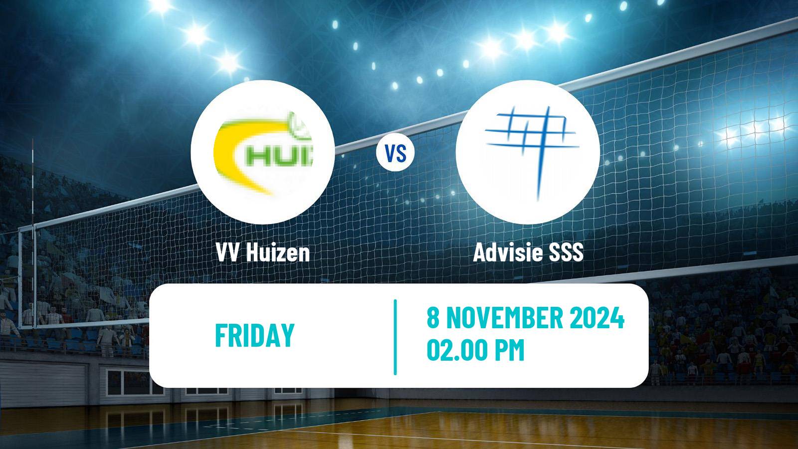 Volleyball Dutch Eredivisie Volleyball Huizen - Advisie SSS