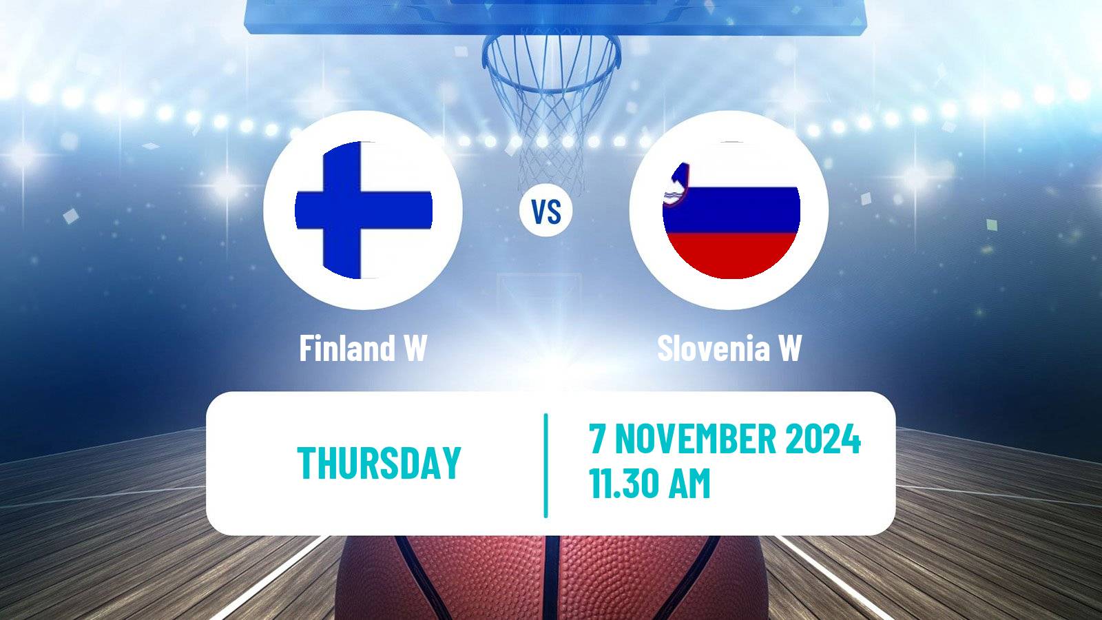 Basketball EuroBasket Women Finland W - Slovenia W