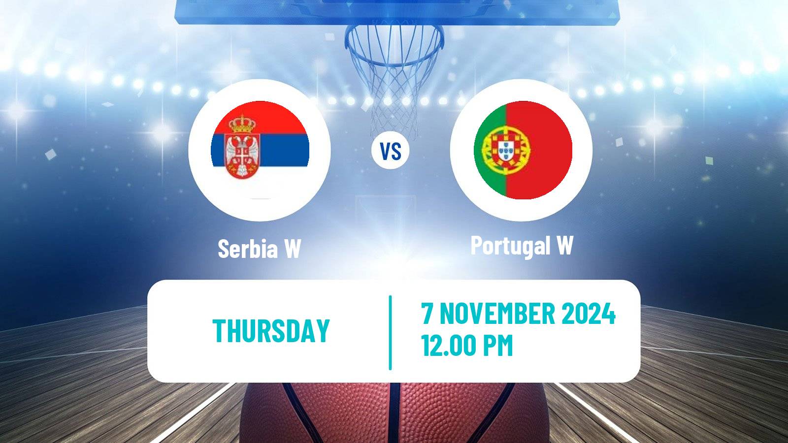 Basketball EuroBasket Women Serbia W - Portugal W