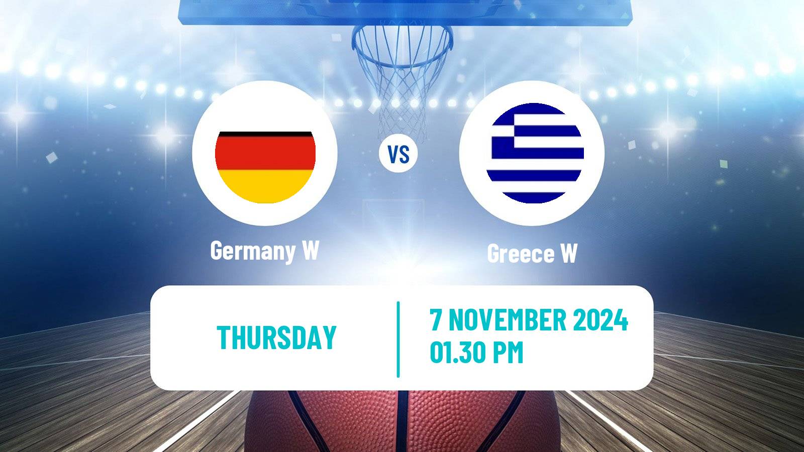 Basketball EuroBasket Women Germany W - Greece W