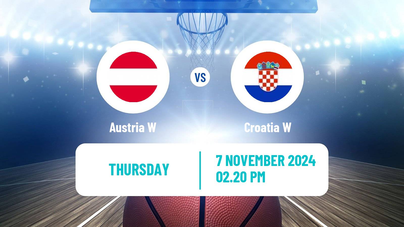 Basketball EuroBasket Women Austria W - Croatia W