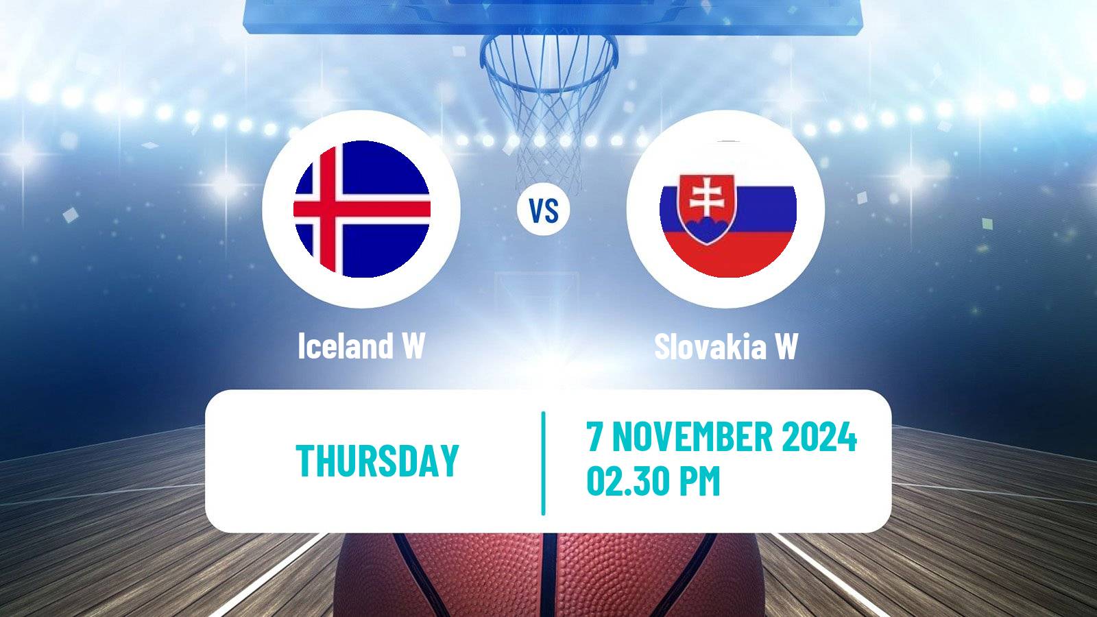 Basketball EuroBasket Women Iceland W - Slovakia W