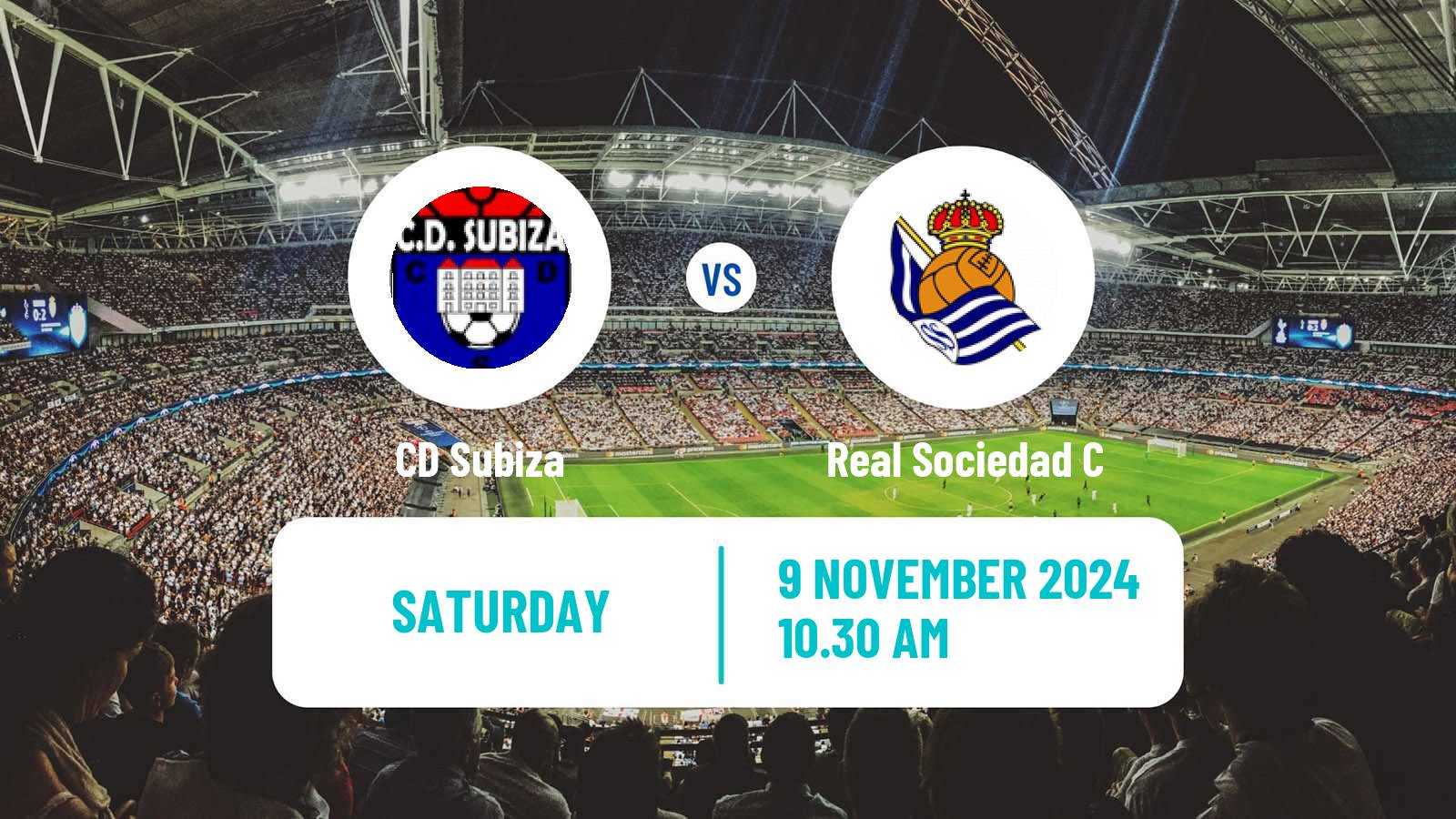 Soccer Spanish Segunda RFEF - Group 2 Subiza - Real Sociedad C