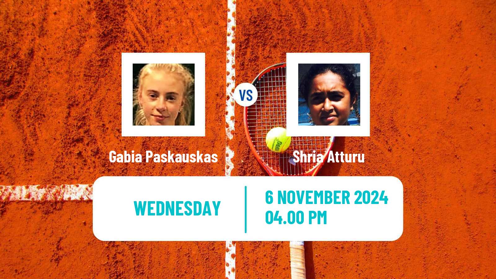 Tennis ITF W15 Lincoln Women Gabia Paskauskas - Shria Atturu