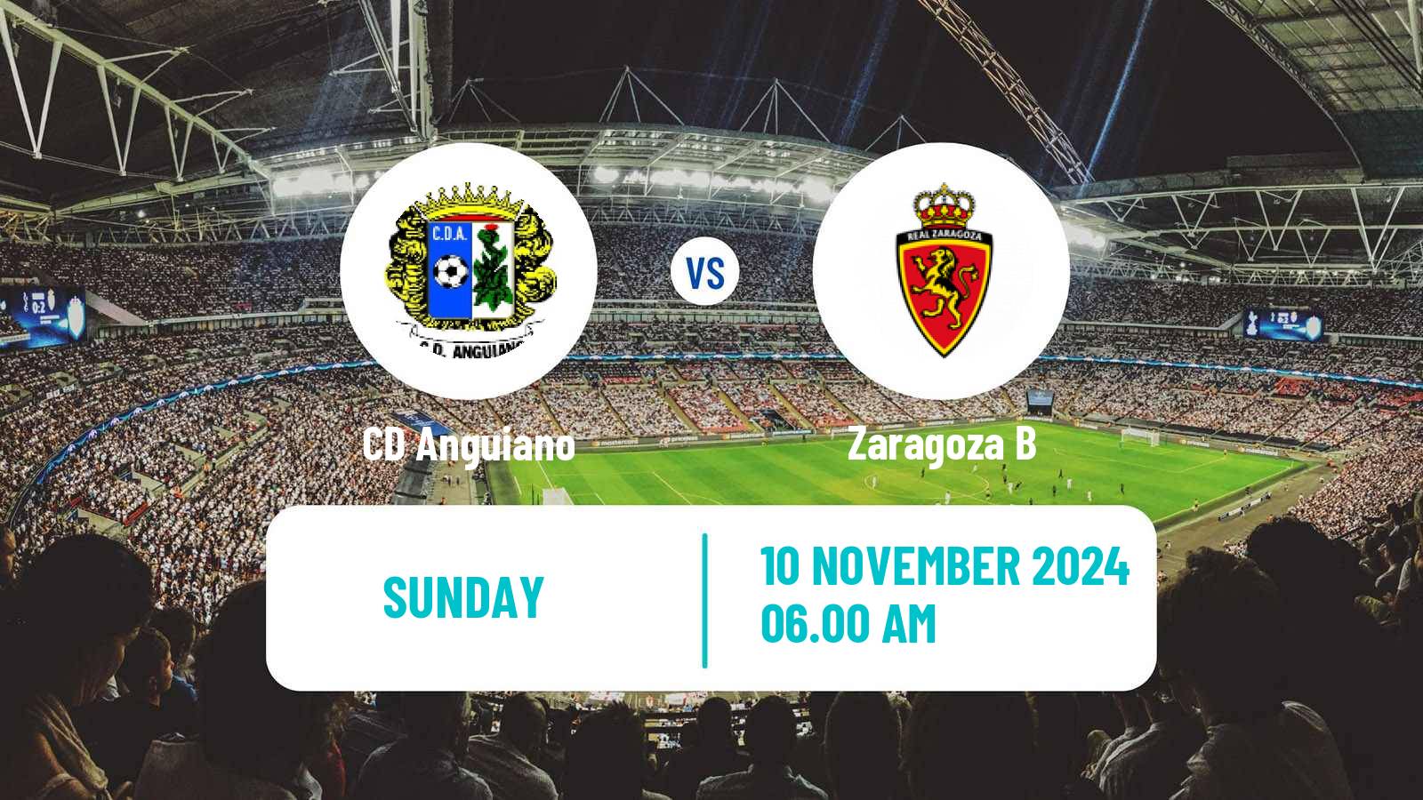 Soccer Spanish Segunda RFEF - Group 2 Anguiano - Zaragoza B