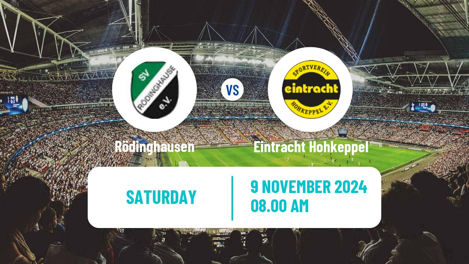 Soccer German Regionalliga West Rödinghausen - Eintracht Hohkeppel