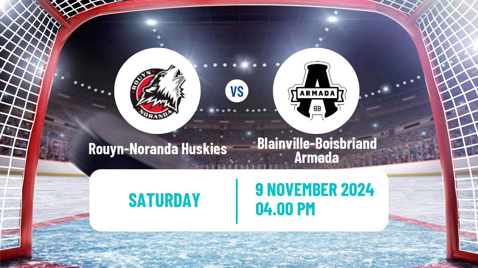 Hockey QMJHL Rouyn-Noranda Huskies - Blainville-Boisbriand Armada