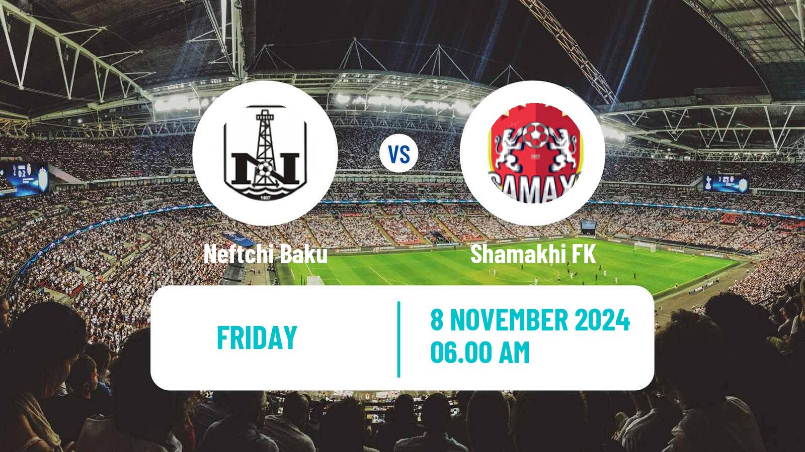 Soccer Azerbaijan Premier League Neftchi Baku - Shamakhi