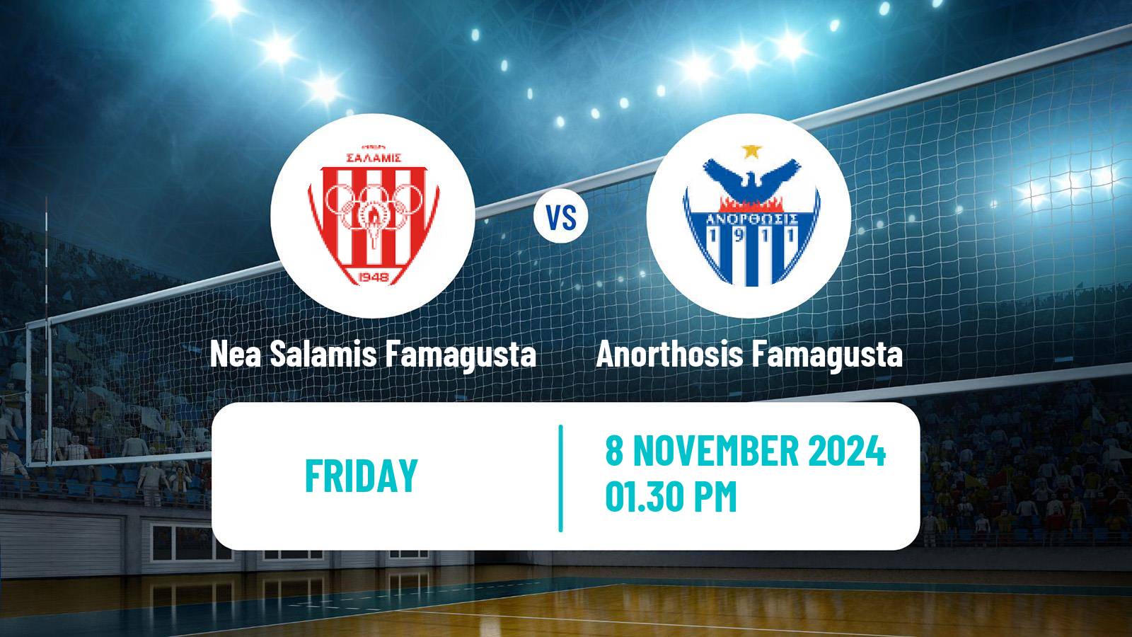 Volleyball Cypriot Championship Volleyball Nea Salamis Famagusta - Anorthosis Famagusta