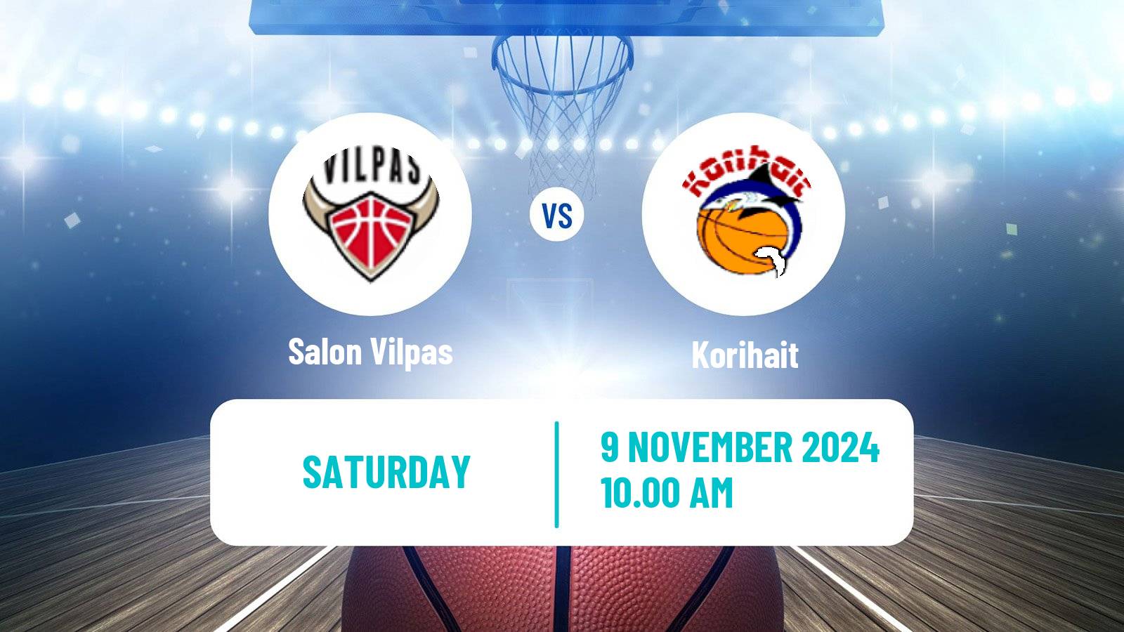 Basketball Finnish Korisliiga Salon Vilpas - Korihait