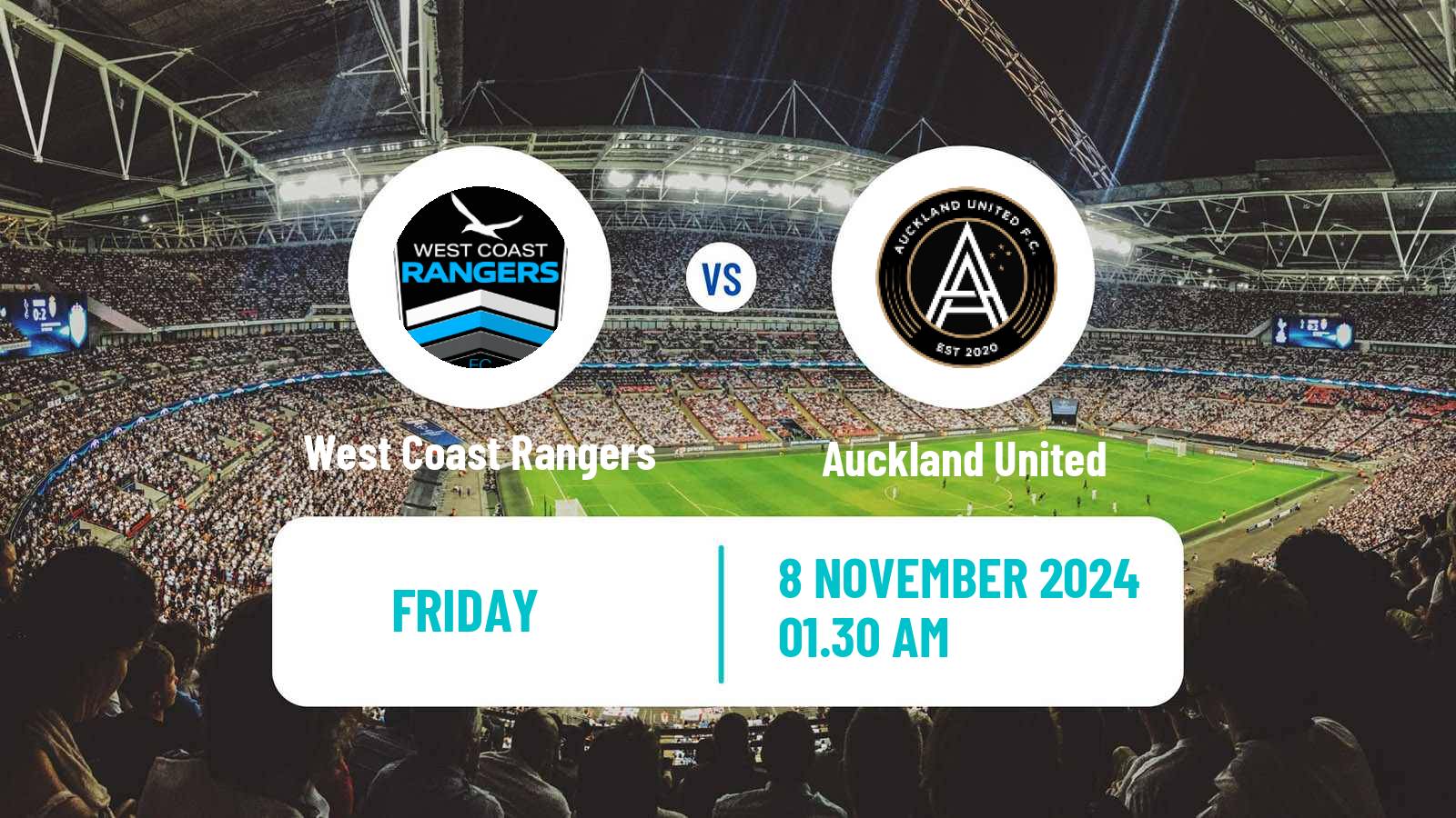 Soccer New Zealand National League Women West Coast Rangers - Auckland United