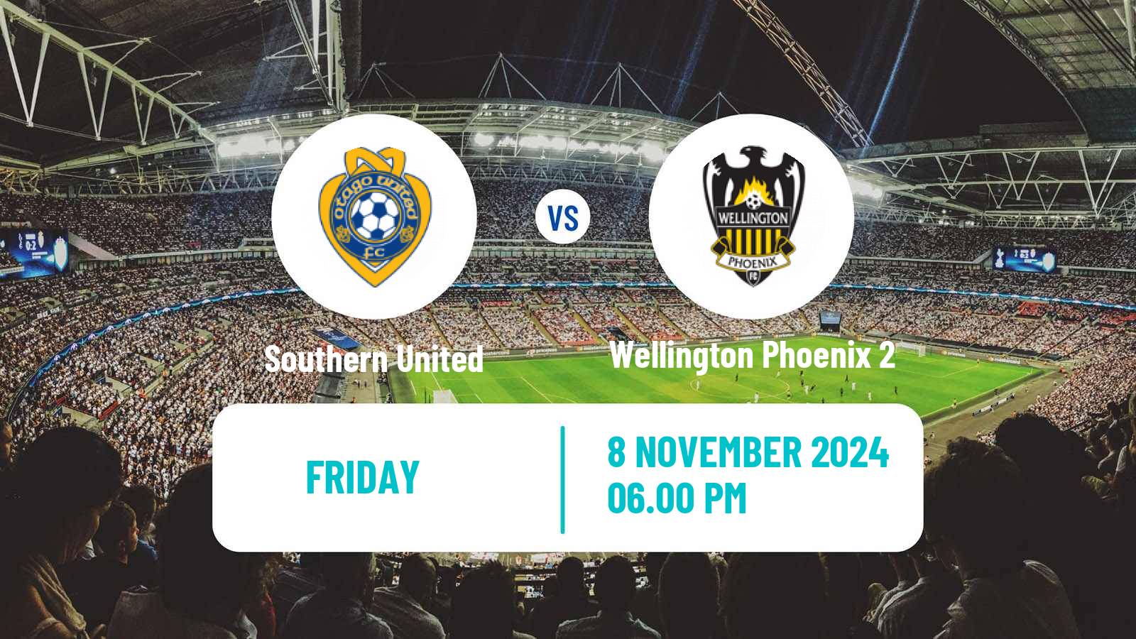 Soccer New Zealand National League Women Southern United - Wellington Phoenix 2