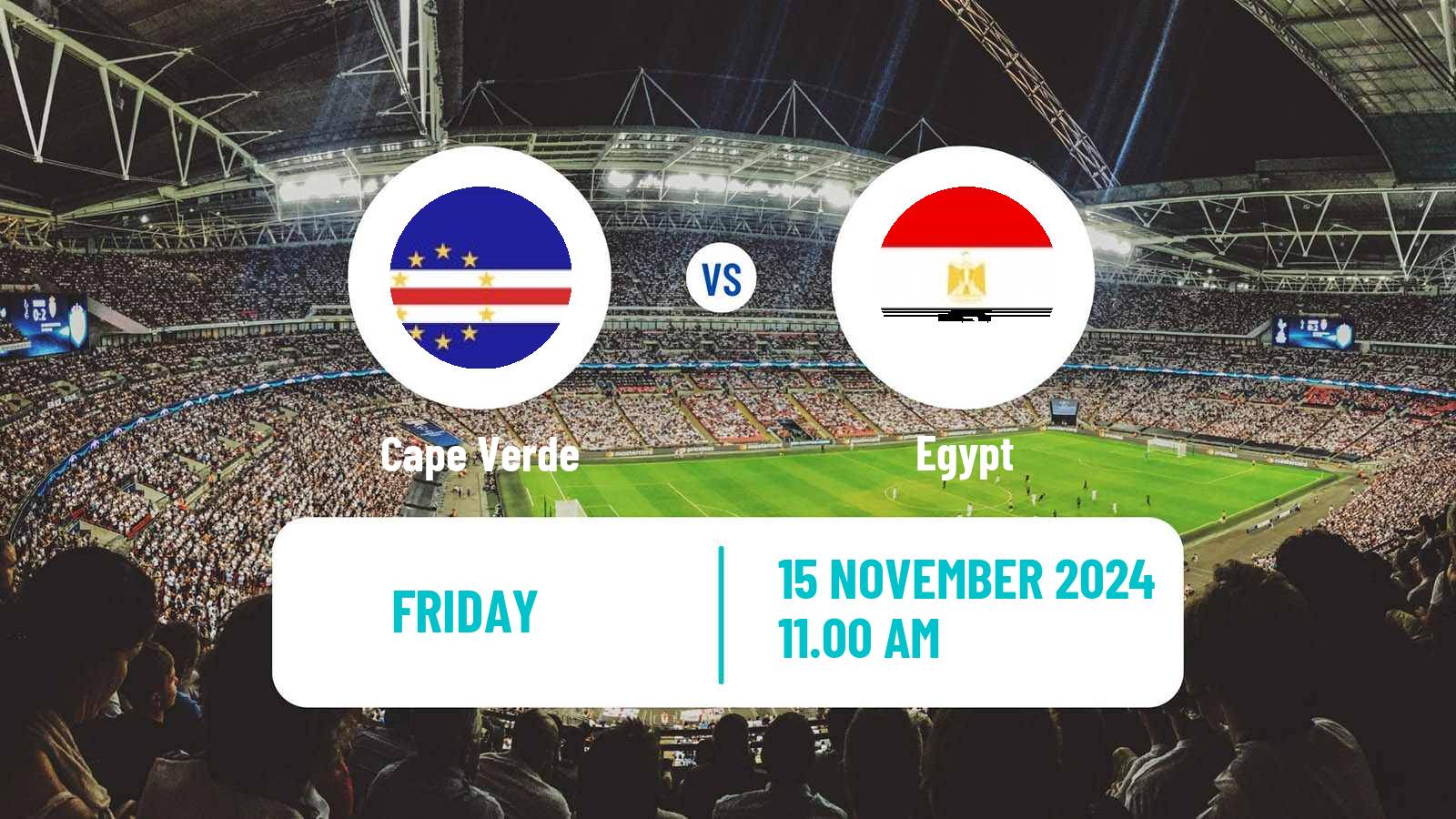 Soccer Africa Cup of Nations Cape Verde - Egypt