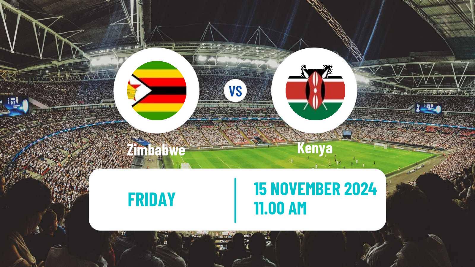 Soccer Africa Cup of Nations Zimbabwe - Kenya