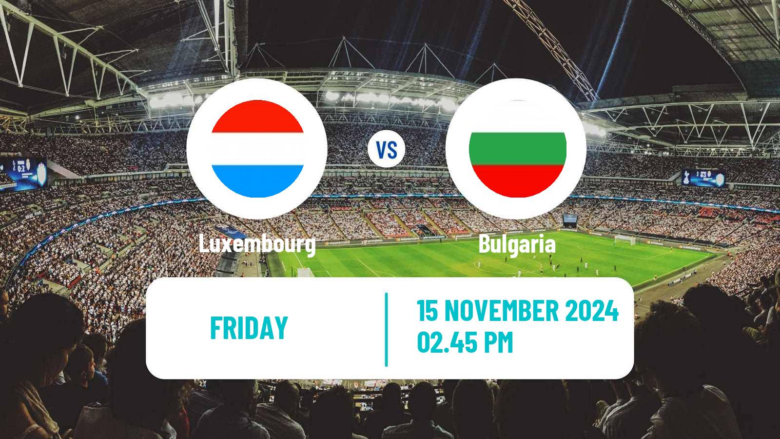 Soccer UEFA Nations League Luxembourg - Bulgaria