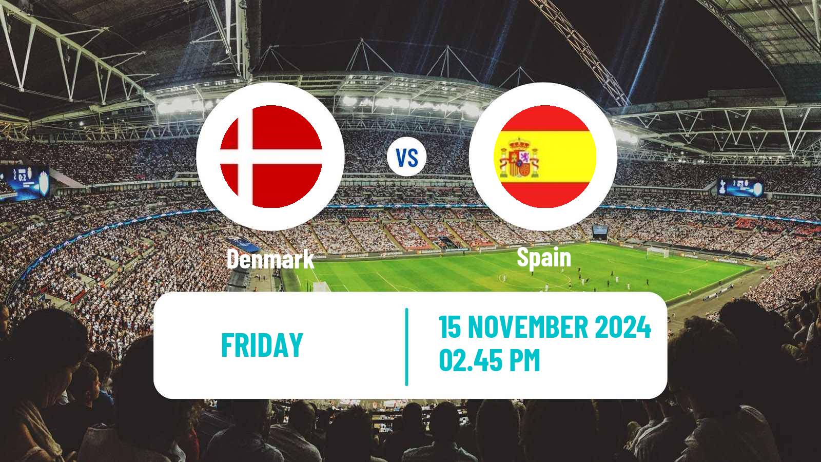 Soccer UEFA Nations League Denmark - Spain