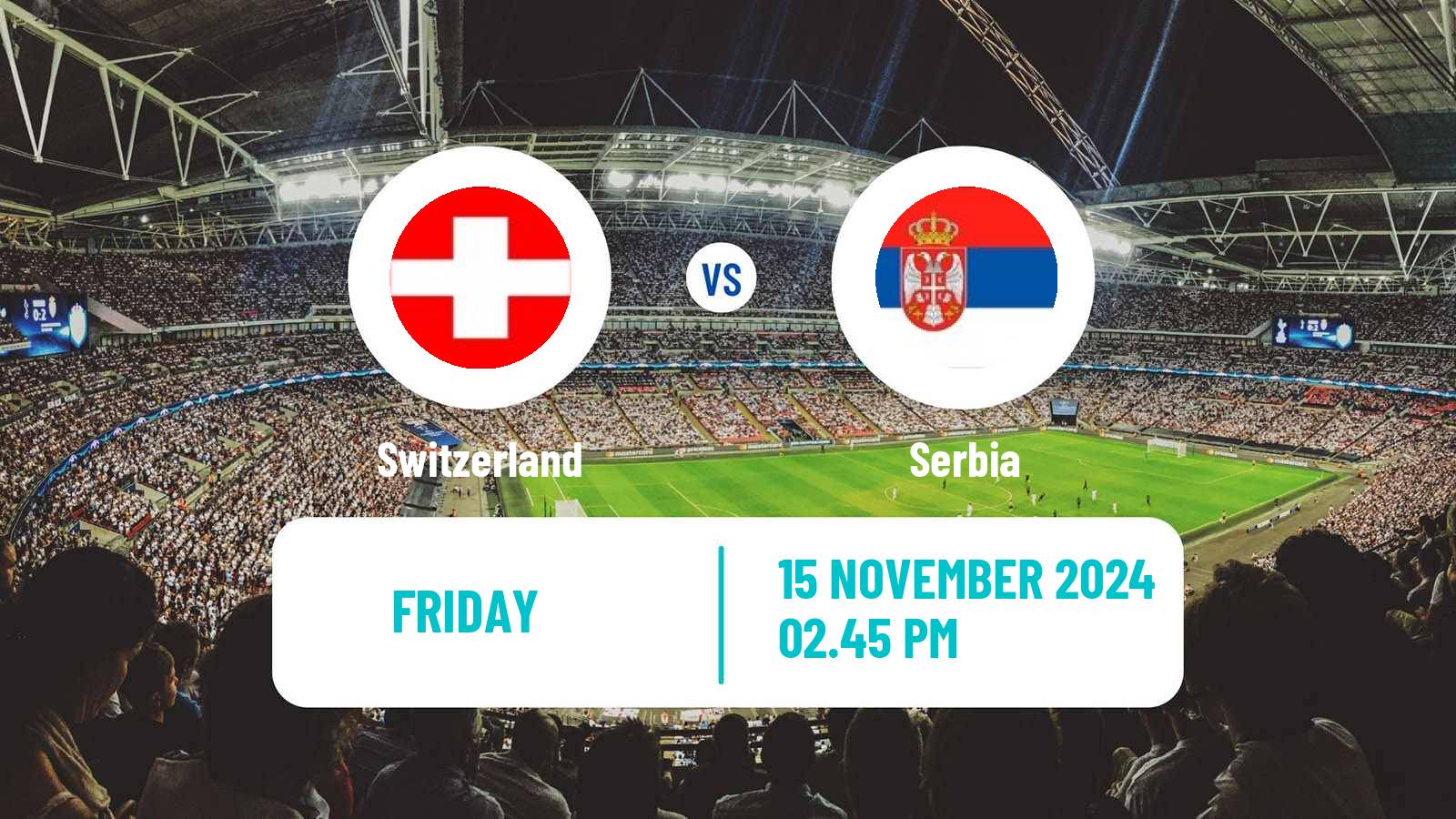 Soccer UEFA Nations League Switzerland - Serbia