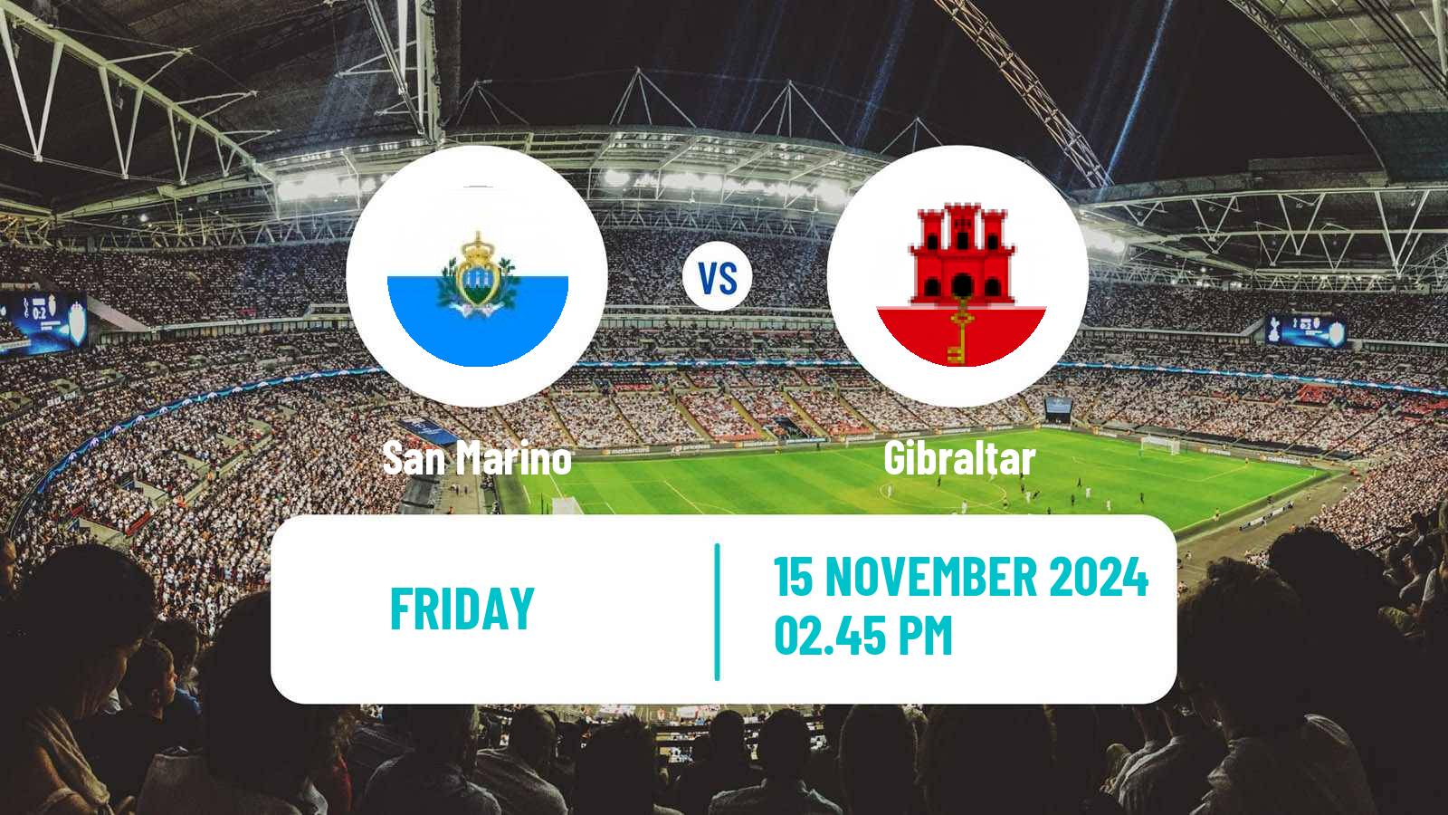 Soccer UEFA Nations League San Marino - Gibraltar