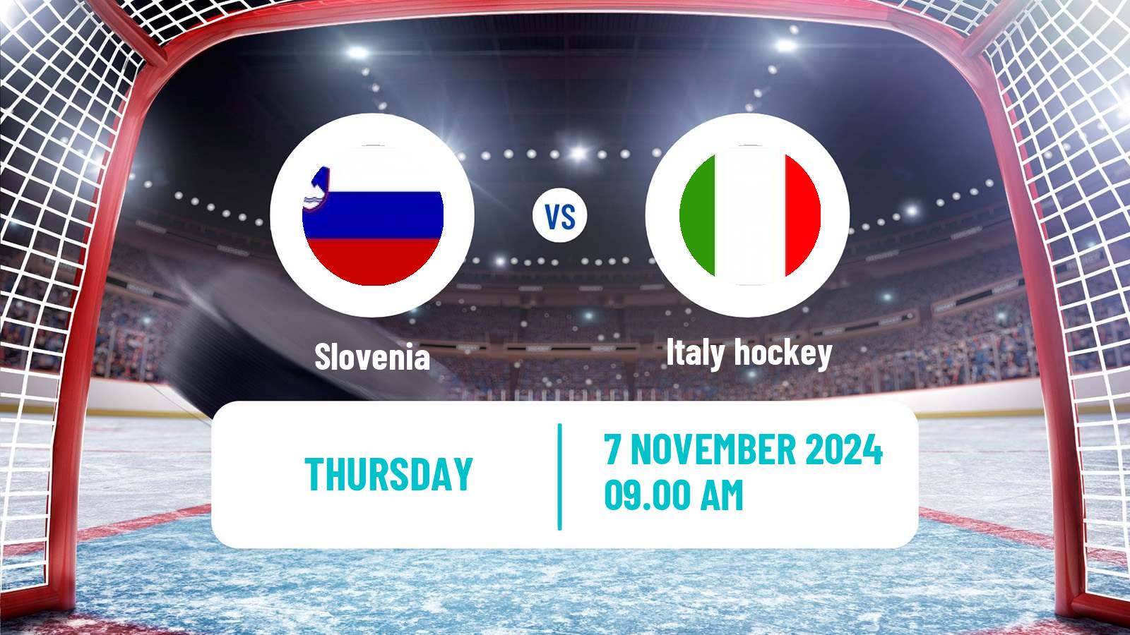 Hockey Ice Hockey International Tournament Hungary Slovenia - Italy