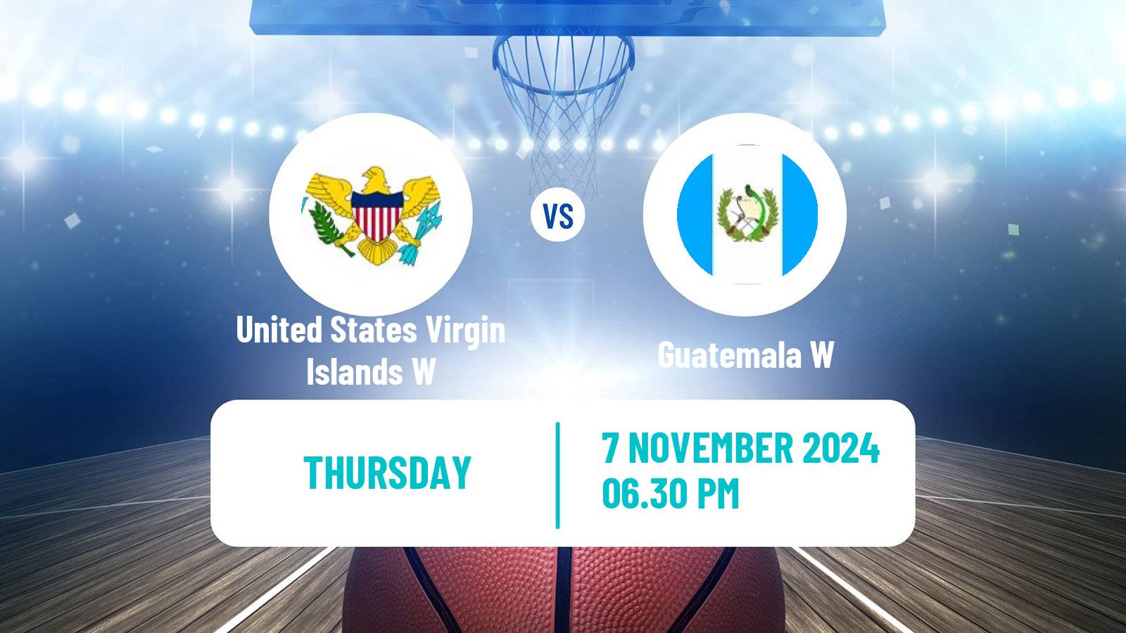 Basketball Centrobasket Championship Women United States Virgin Islands W - Guatemala W