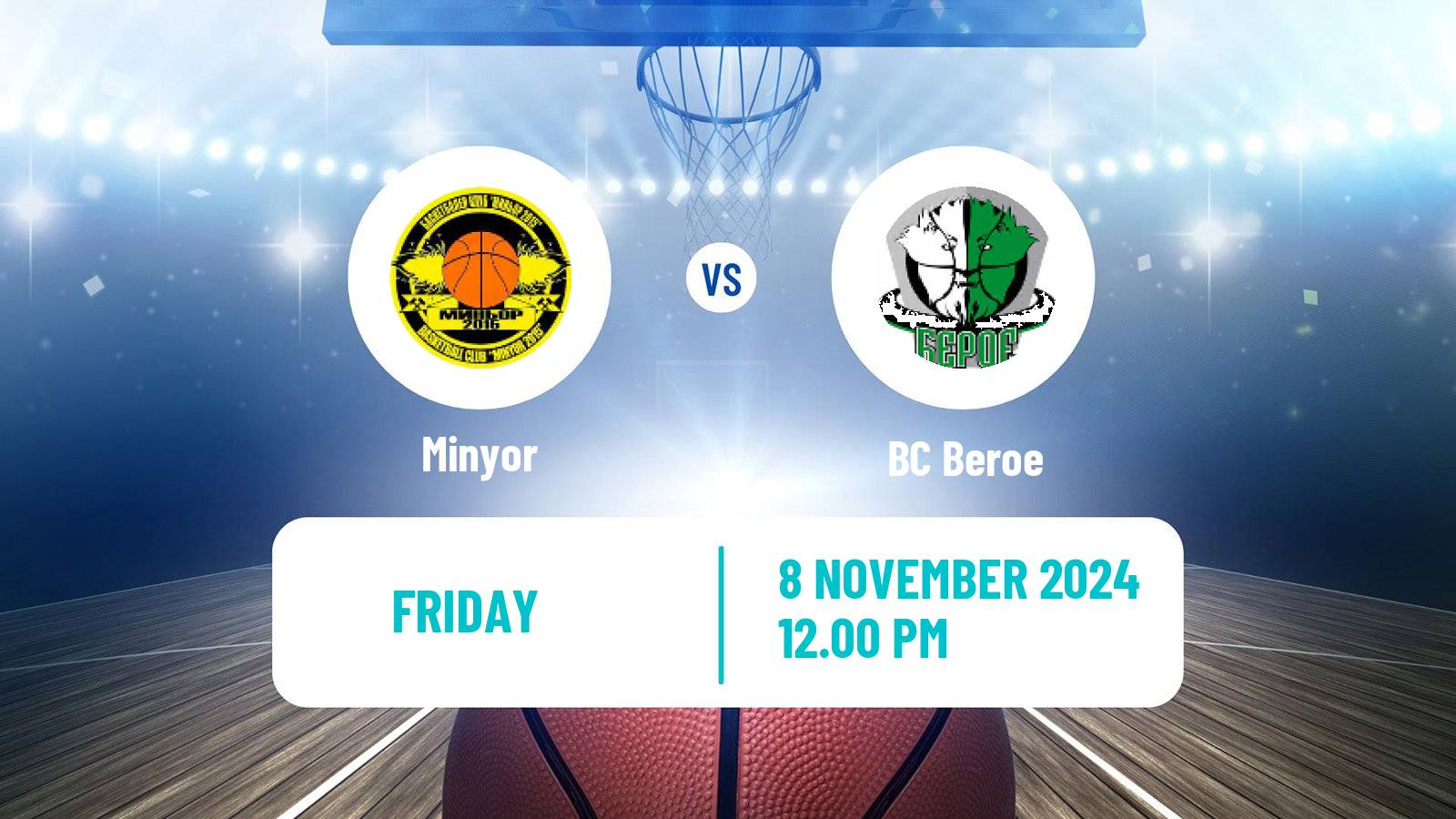 Basketball Bulgarian NBL Minyor - Beroe