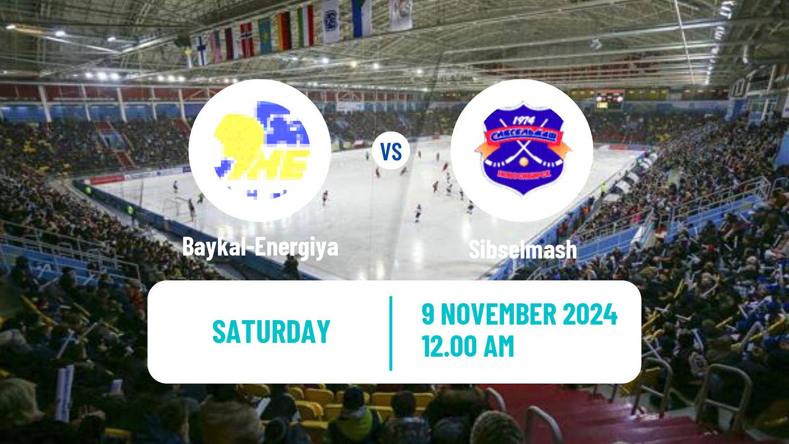 Bandy Russian Super League Bandy Baykal-Energiya - Sibselmash