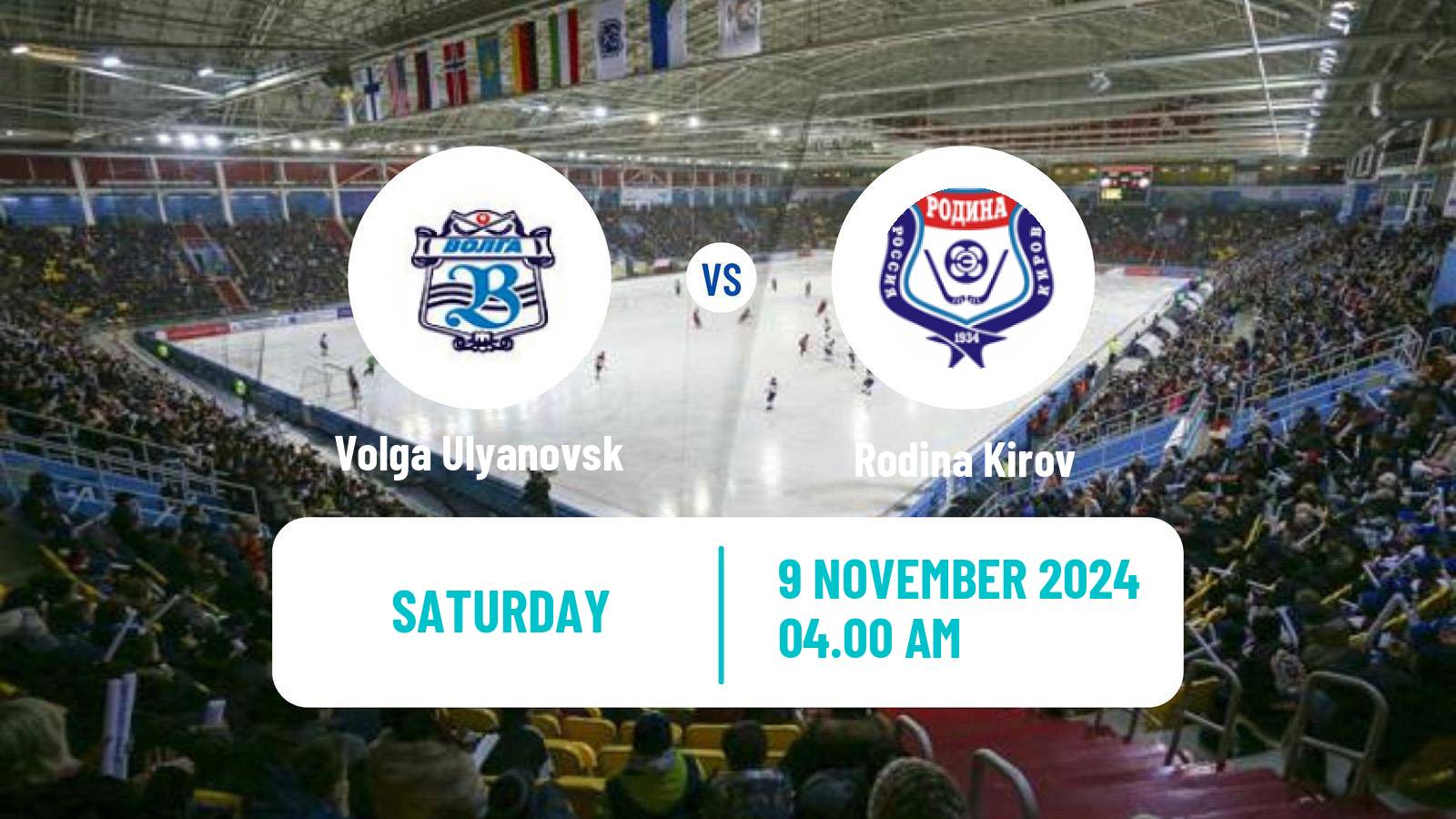 Bandy Russian Super League Bandy Volga Ulyanovsk - Rodina