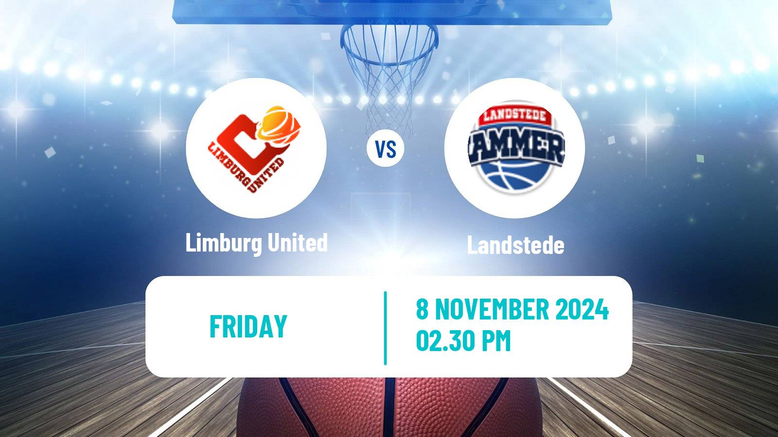 Basketball BNXT League Limburg United - Landstede