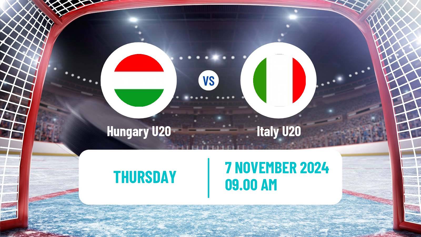 Hockey Friendly International Ice Hockey Hungary U20 - Italy U20