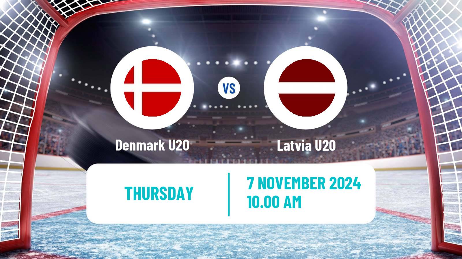 Hockey Friendly International Ice Hockey Denmark U20 - Latvia U20