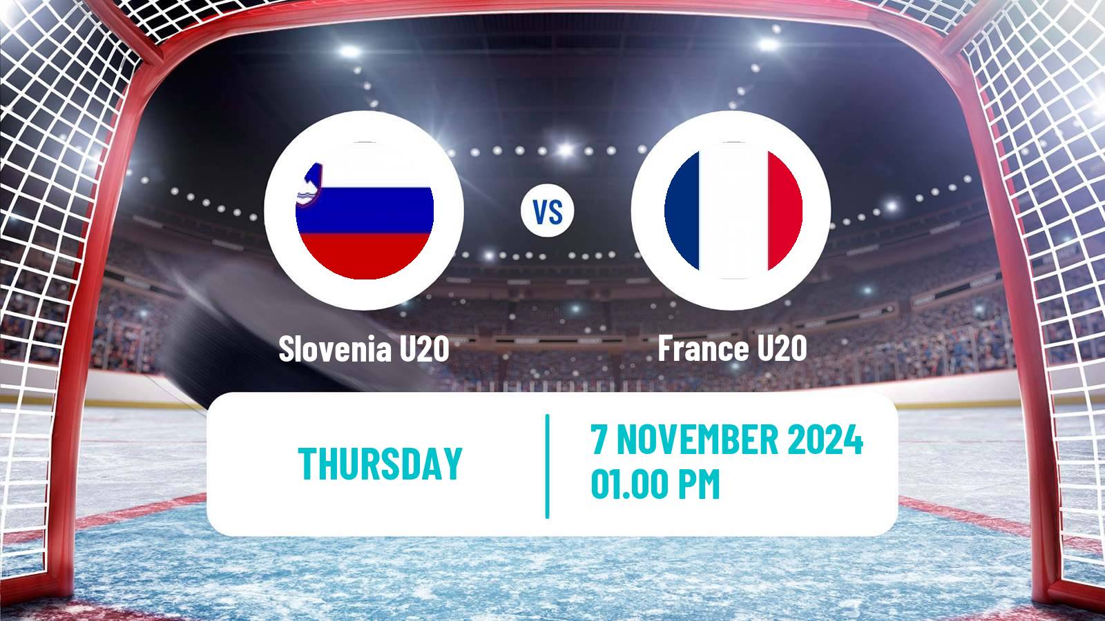 Hockey Friendly International Ice Hockey Slovenia U20 - France U20