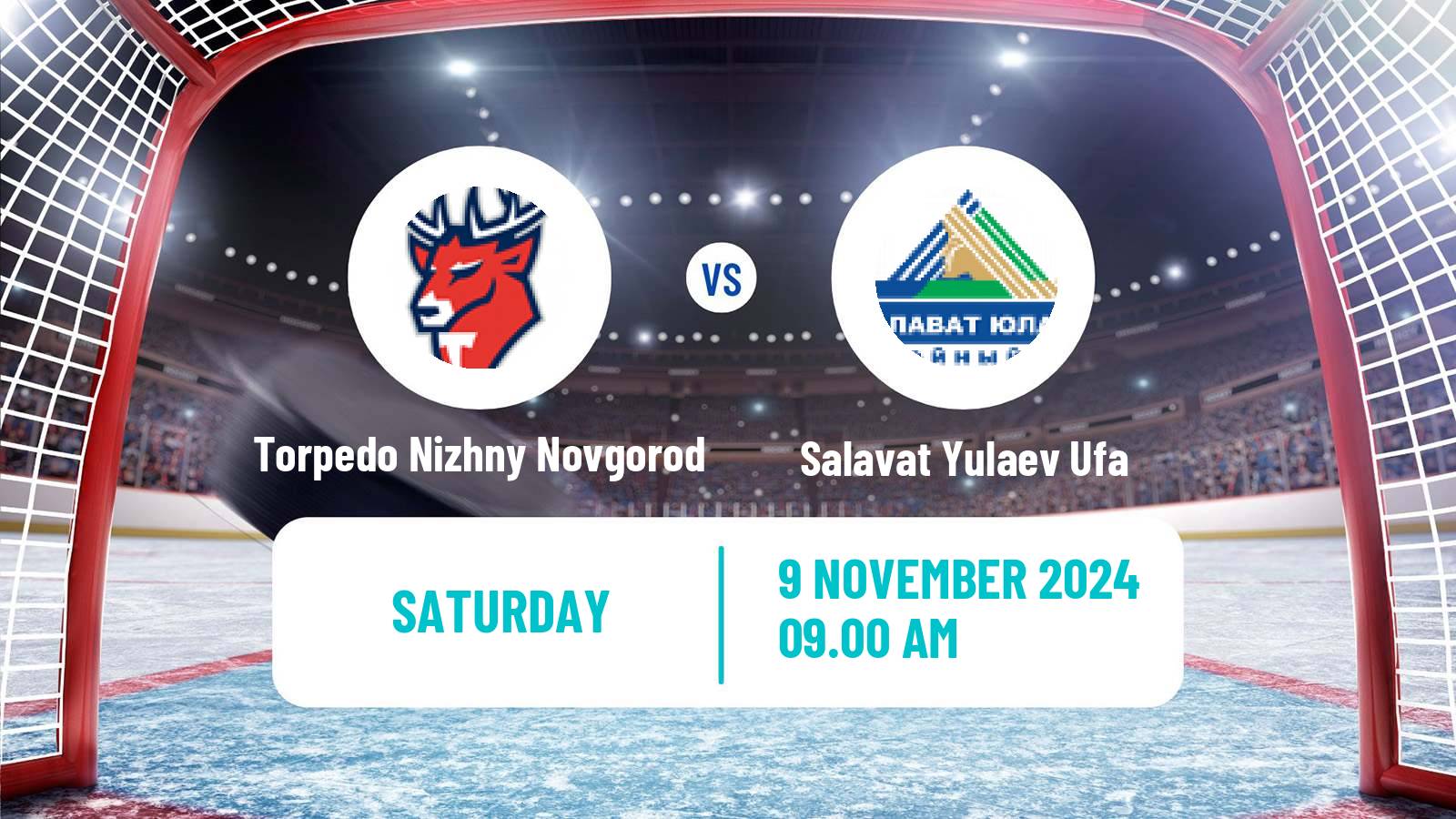 Hockey KHL Torpedo Nizhny Novgorod - Salavat Yulaev Ufa