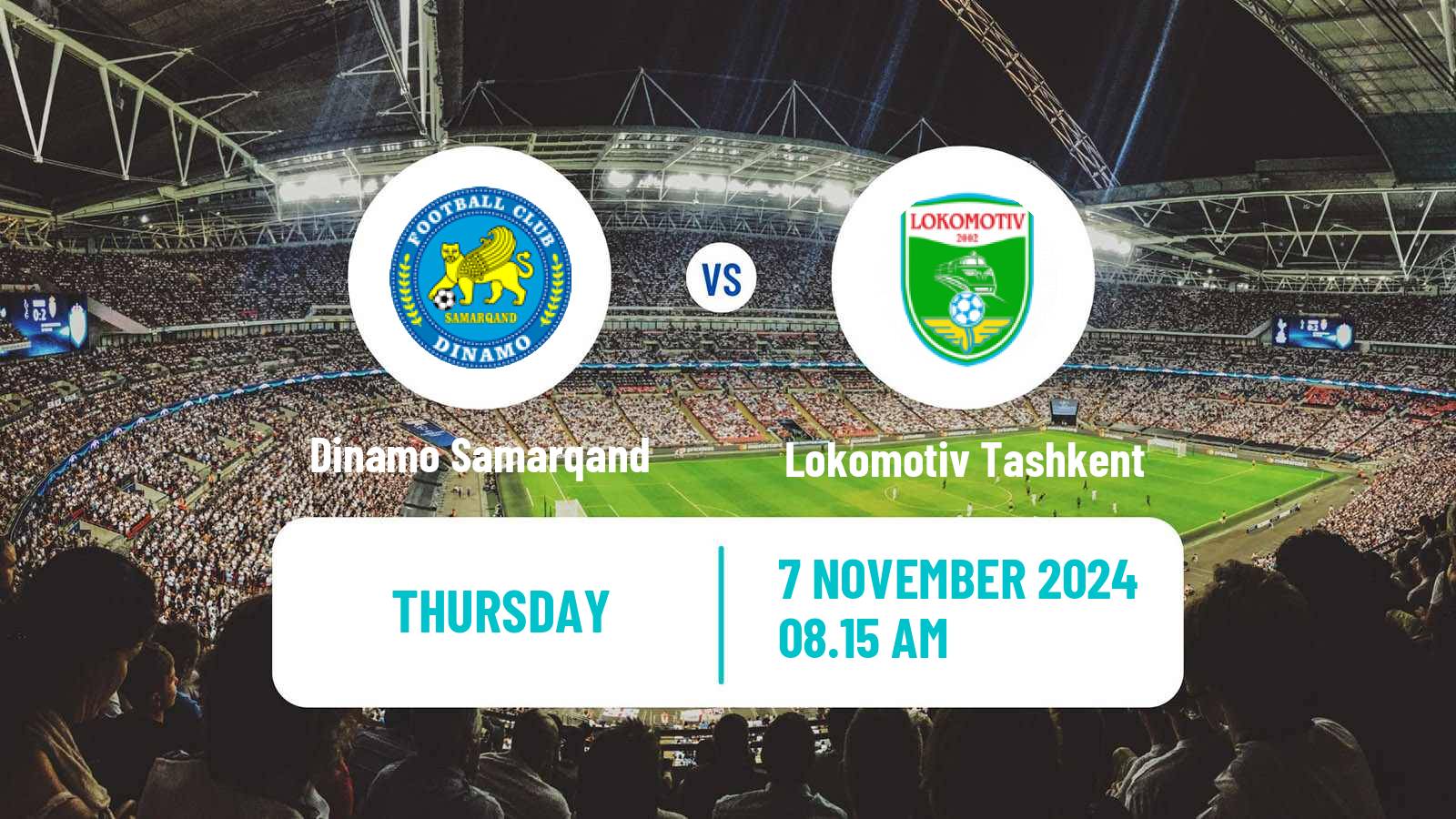 Soccer Uzbek League Dinamo Samarqand - Lokomotiv Tashkent