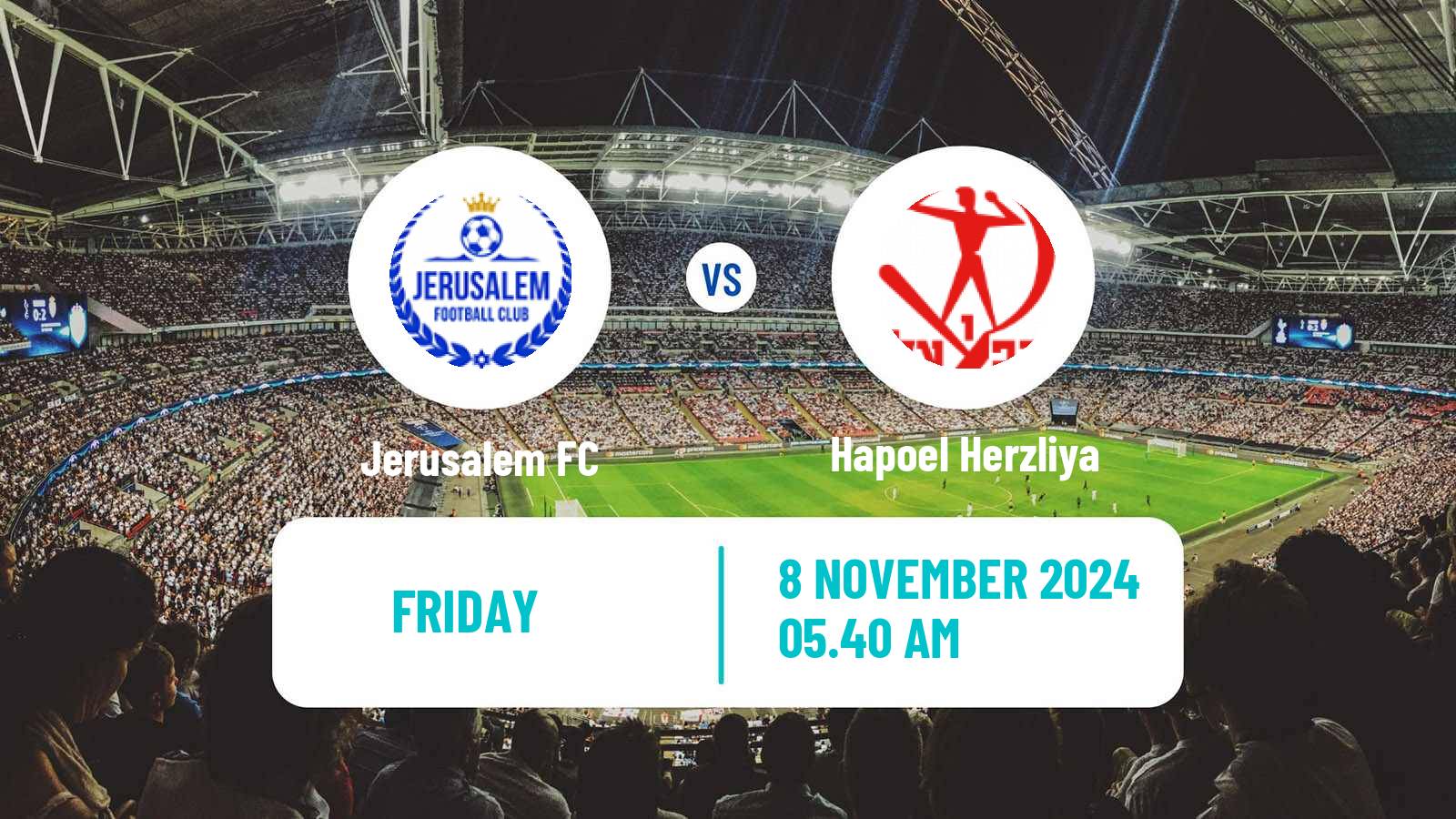 Soccer Israeli Liga Alef South Jerusalem FC - Hapoel Herzliya