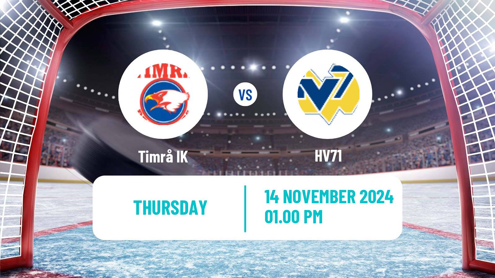 Hockey SHL Timrå - HV71