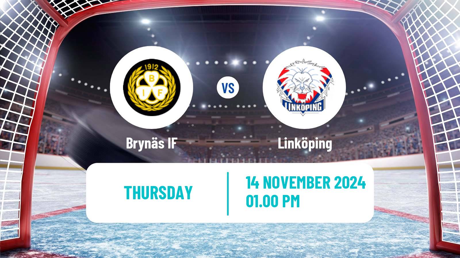 Hockey SHL Brynäs - Linköping