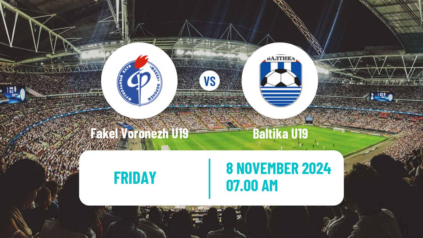 Soccer Russian Youth League Fakel Voronezh U19 - Baltika U19