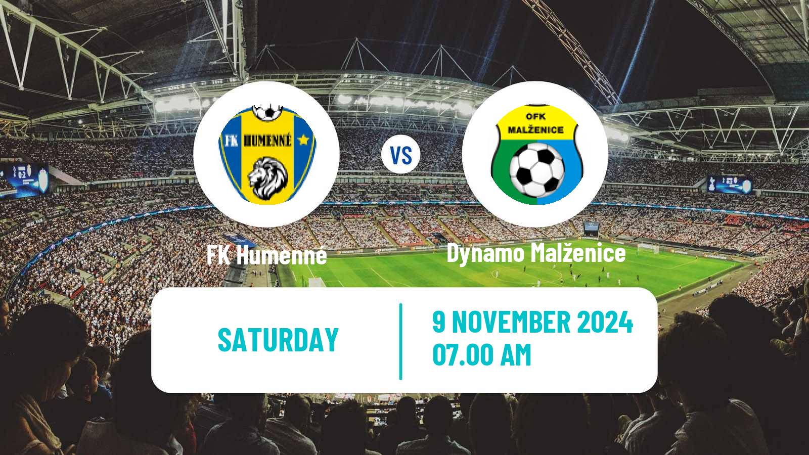 Soccer Slovak 2 Liga FK Humenné - Dynamo Malženice