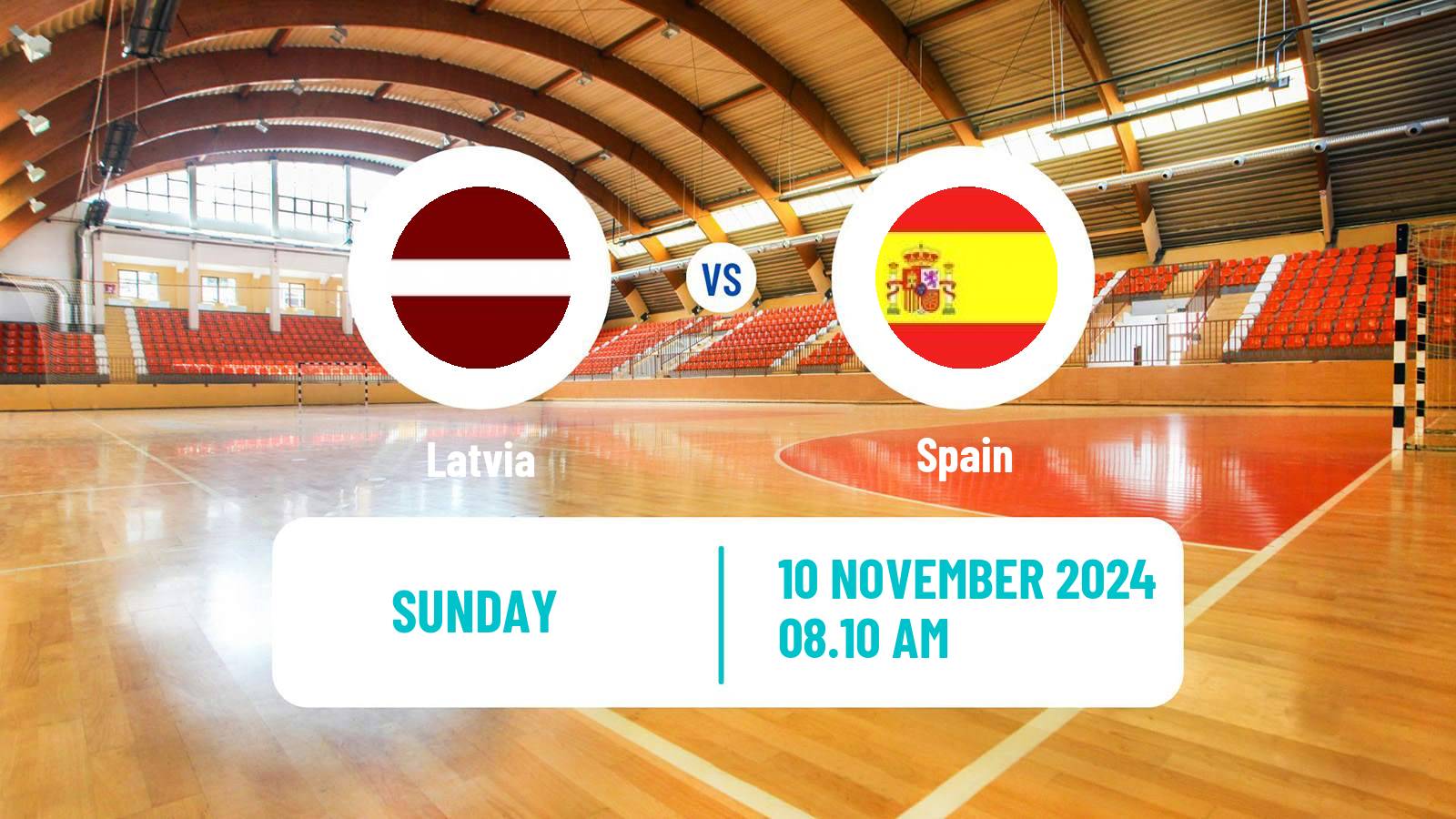 Handball Handball European Championship Latvia - Spain