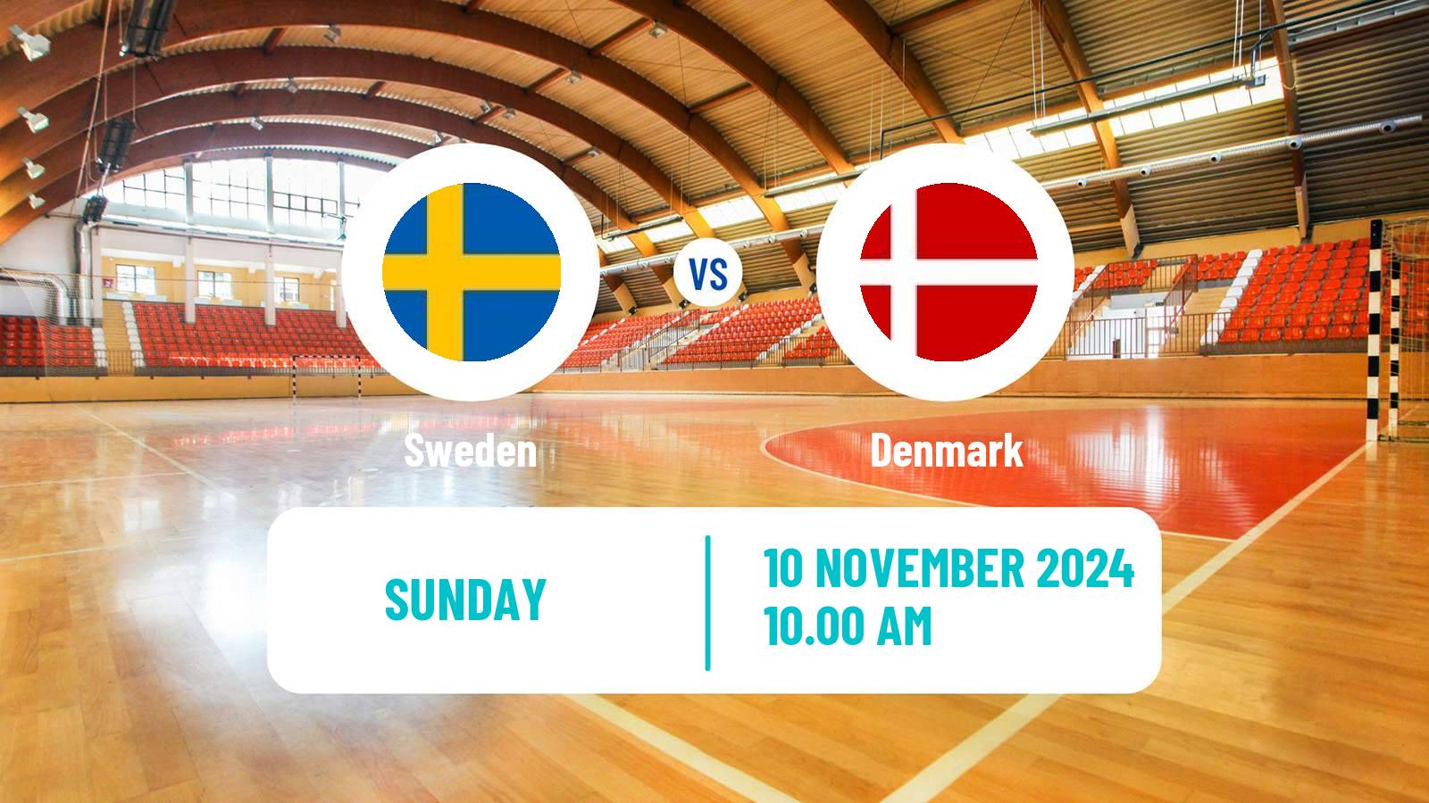 Handball EHF Euro Cup Sweden - Denmark