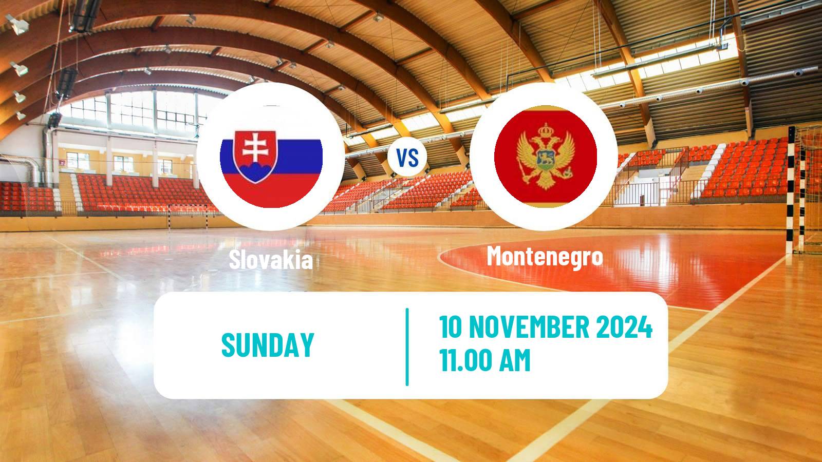 Handball Handball European Championship Slovakia - Montenegro