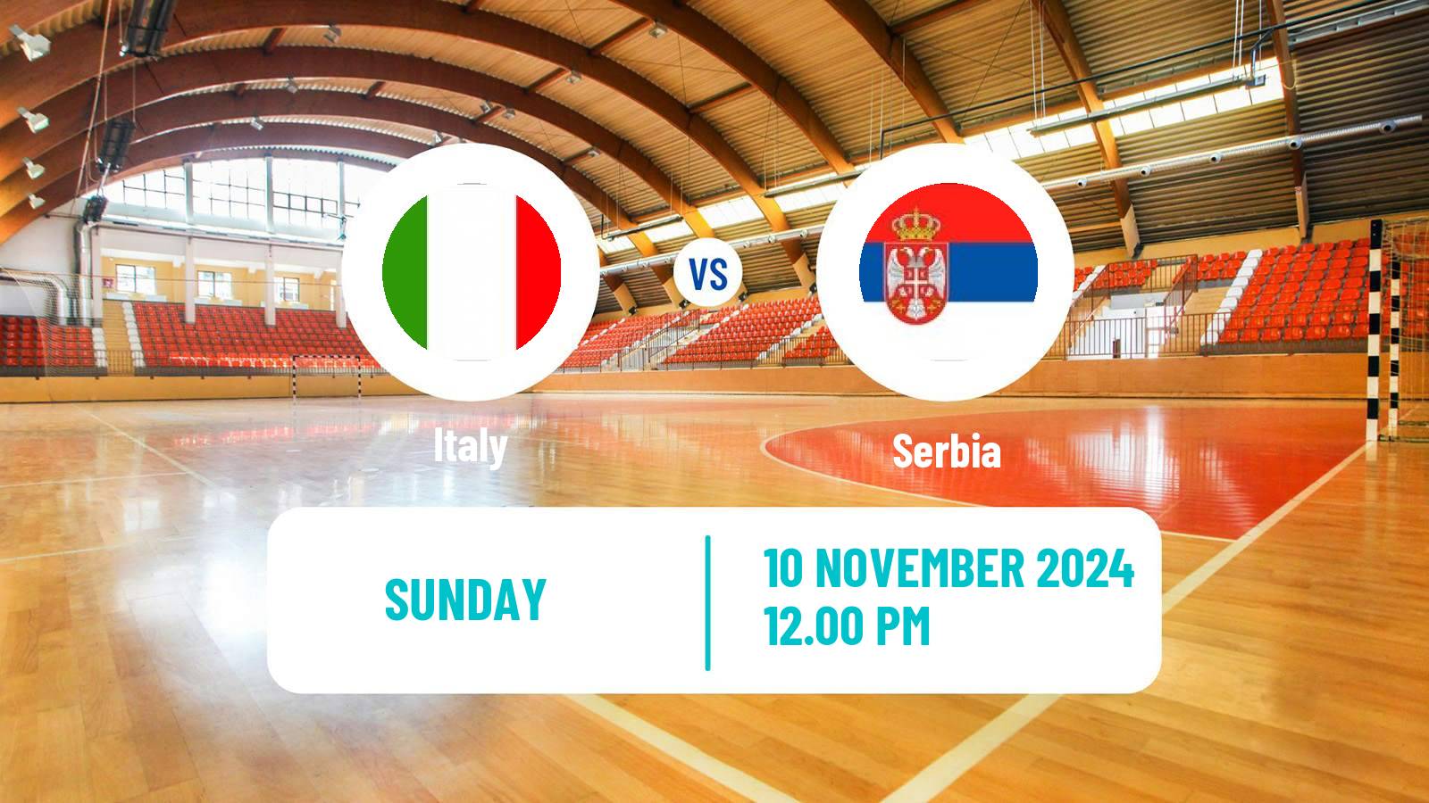 Handball Handball European Championship Italy - Serbia